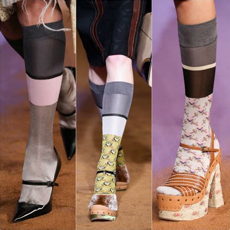 prada socks with sandals